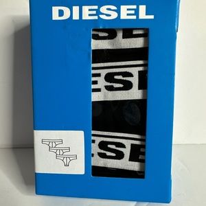 Diesel 3 Pack Trunks L Cotton Stretch Black/Multi  UMBX size XL